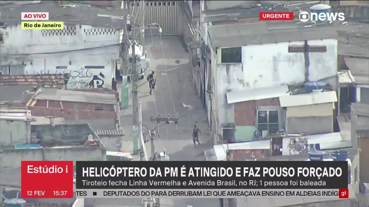 VÍDEOS mostram tiroteio que fechou Linha Vermelha e Avenida Brasil