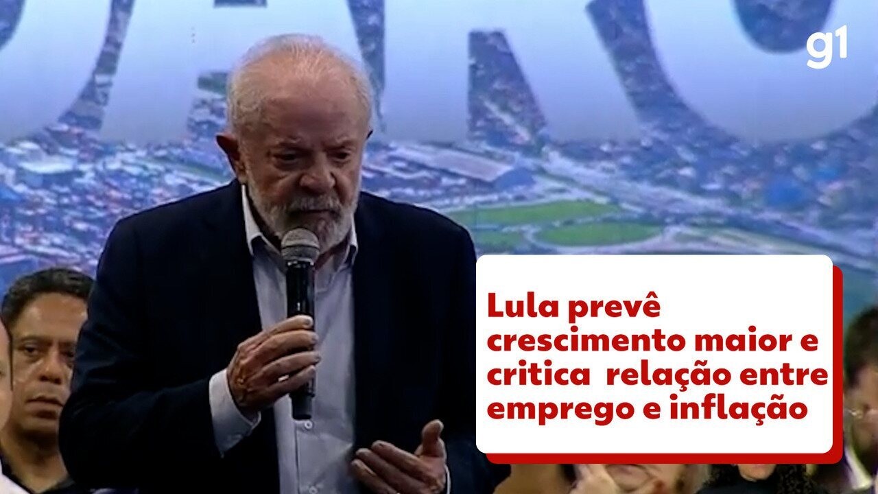 Lula critica quem associa geração de emprego a inflação maior