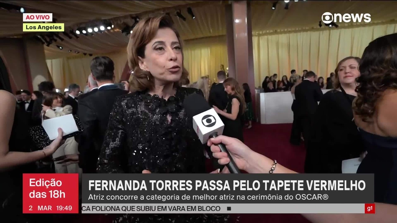 'Nós vamos sorrir', diz Fernanda Torres após Oscar de 'Ainda Estou Aqui'