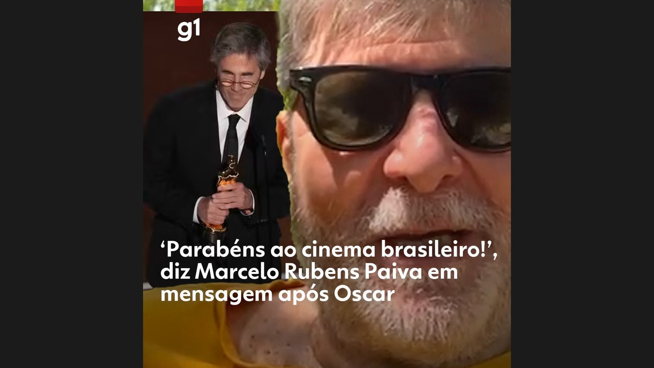 'Gritamos, choramos', diz Marcelo Rubens Paiva em 1ª fala pós-Oscar