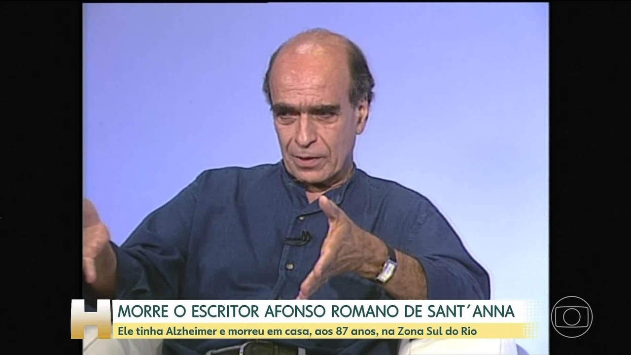 Morre no Rio aos 87 anos o escritor Affonso Romano de Sant'anna