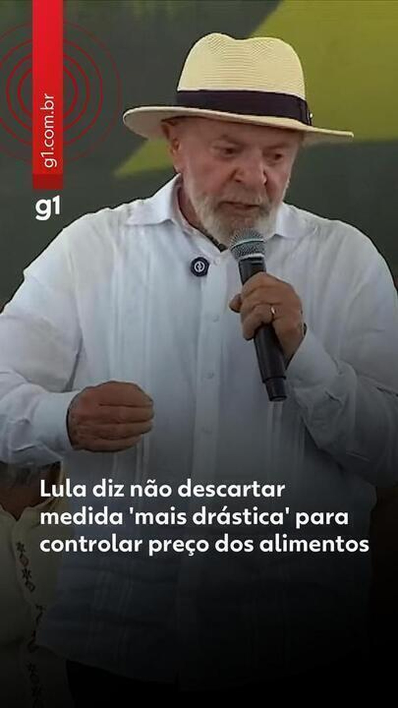 Lula diz que pode adotar medida 'mais drástica' para baixar preço dos alimentos